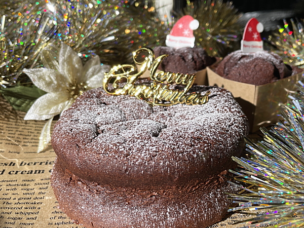 今年のクリスマスは大人も楽しめるガトーショコラ!